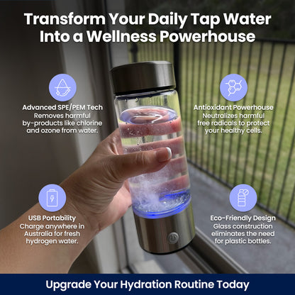 Hydrate Me!™ Hydrogen Water Bottle