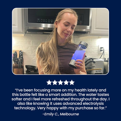 Hydrate Me!™ Hydrogen Water Bottle